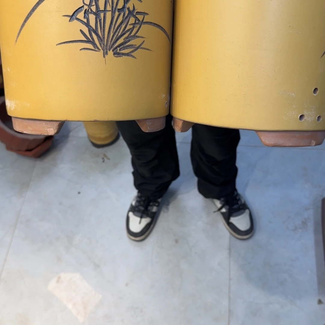 紫砂花盆口径14.18口径