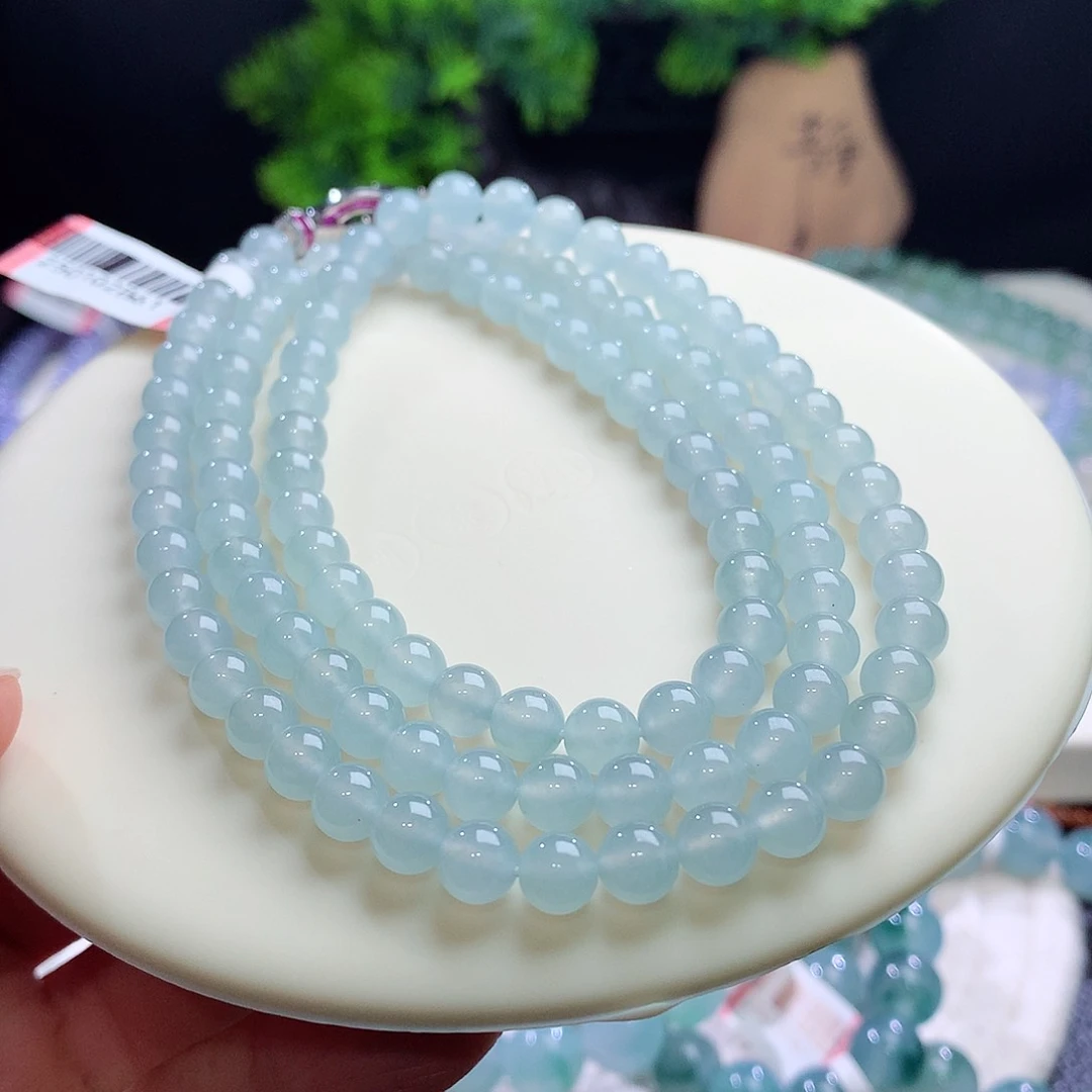 项链未镶嵌翡翠卡6mm