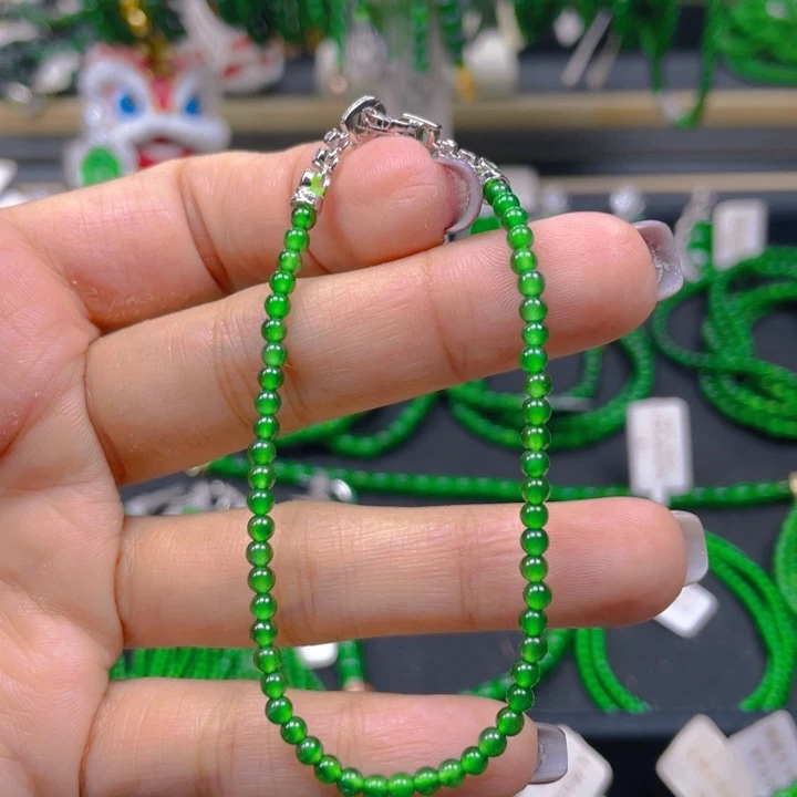 翡翠未镶嵌手链手链3