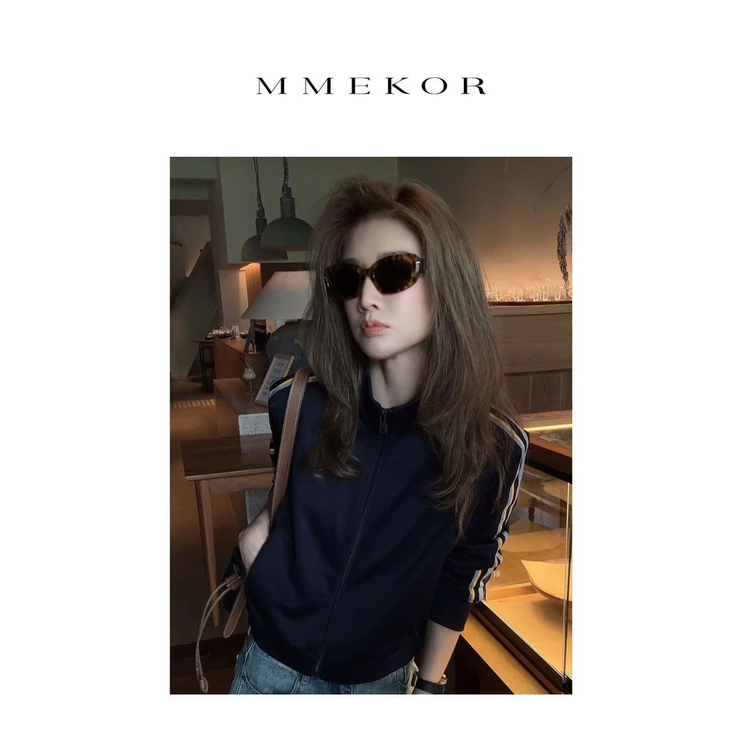 MMEKOR“本斯周刊”外套 2025新款秋款摩登街头百搭上衣 30183