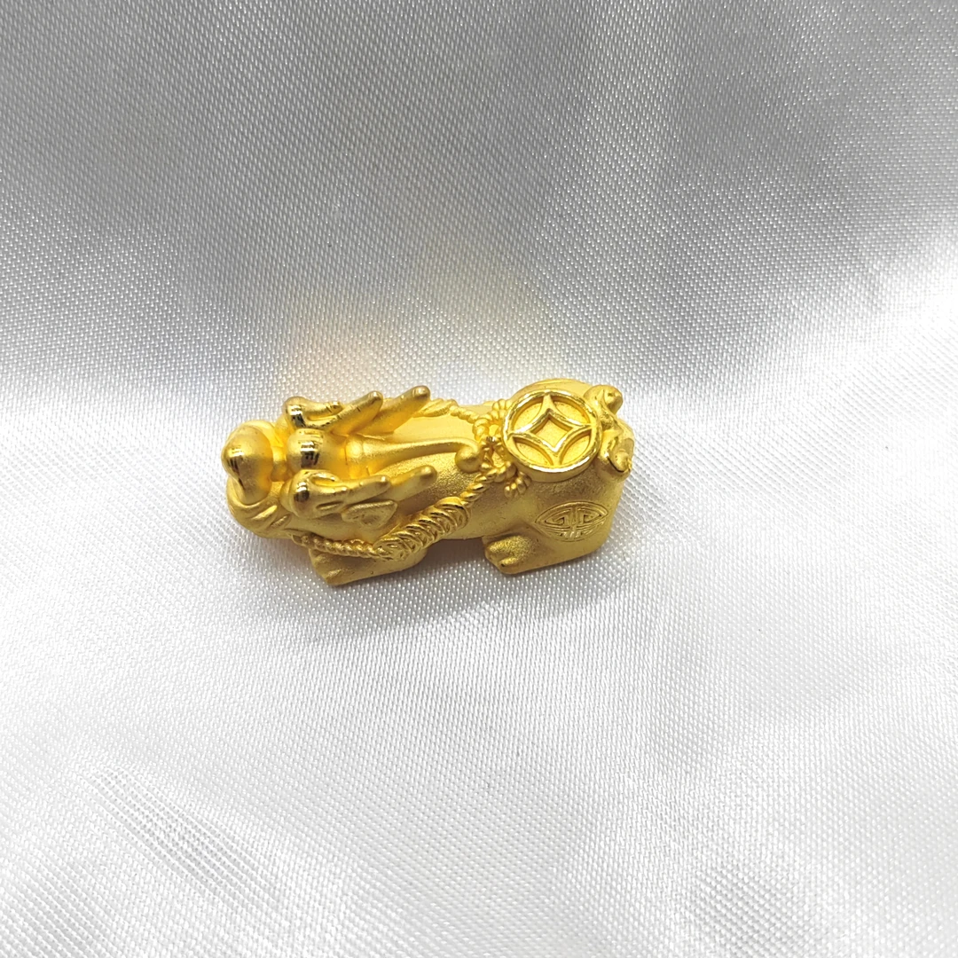 足金饰品/钱币貔貅转运珠/2.75/1B5B1208/h