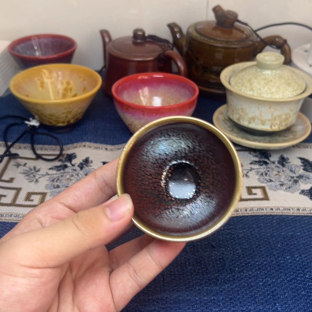 建阳建盏喝茶主人杯