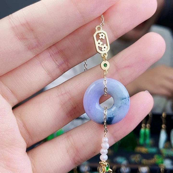 翡翠手链未镶嵌饰品