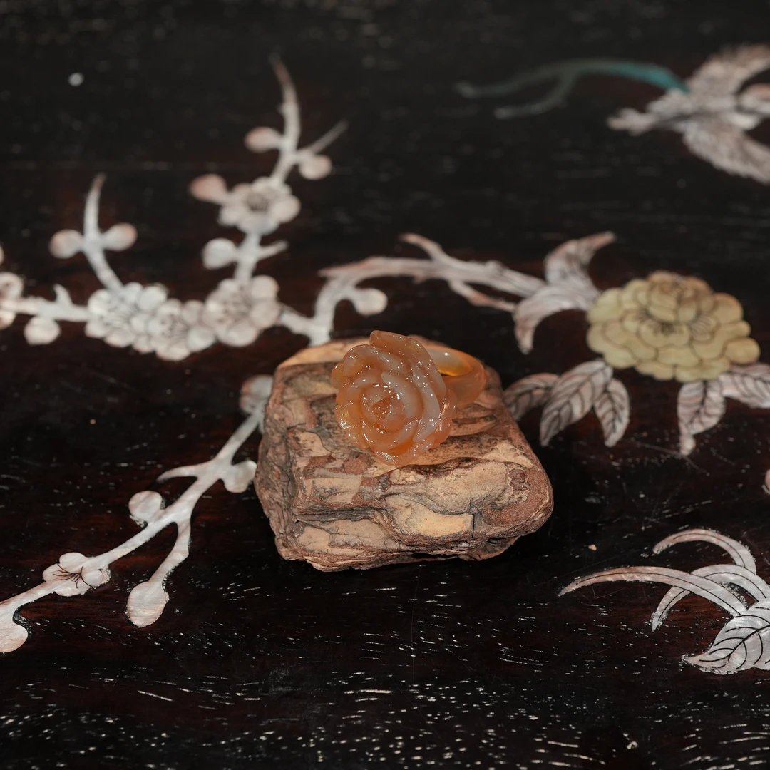 1.11香港王老板-玛瑙戒指6n161