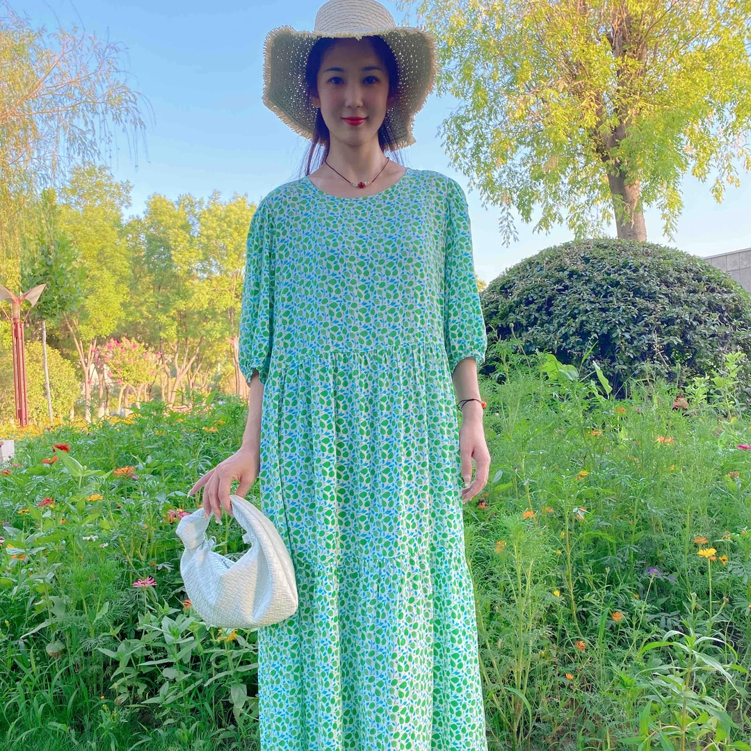 【粉丝福利】绵绸时尚韩版连衣裙