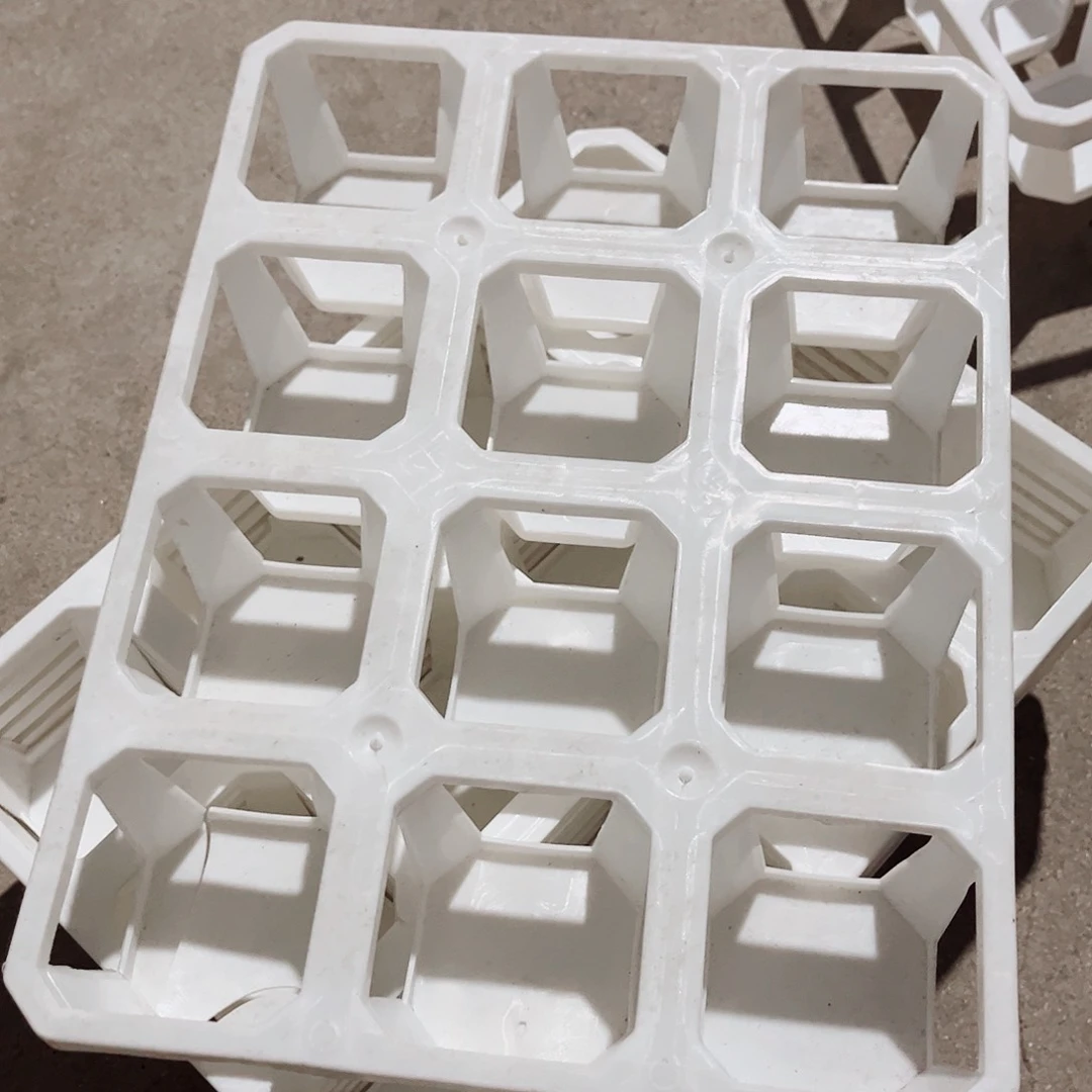 塑料破损不售后12孔拖架白色6个