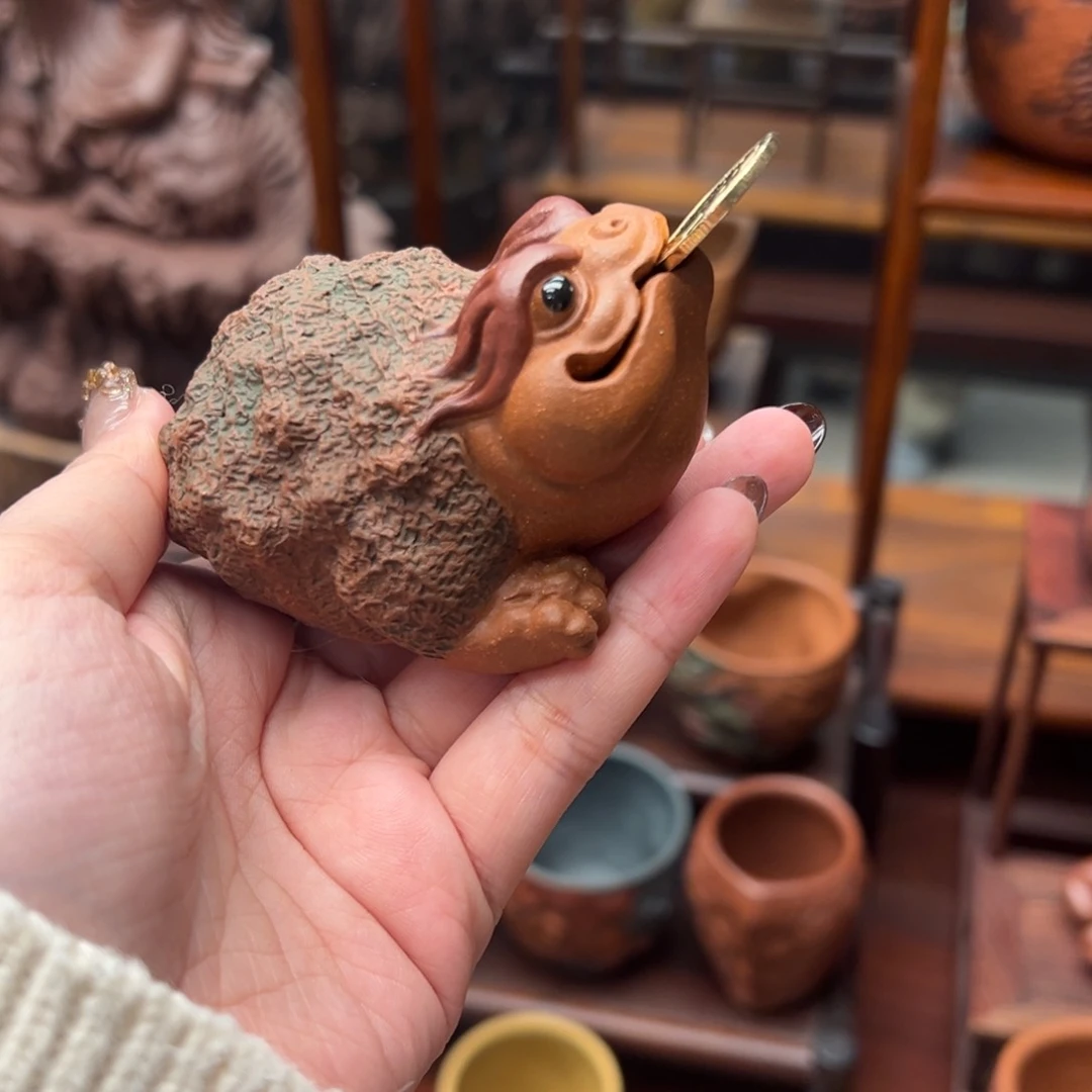 紫砂茶杯紫砂茶宠