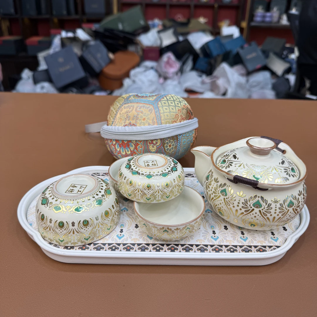 【闪购链接】zh3626-敦煌手抓壶一壶一大杯