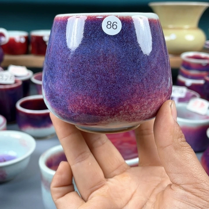 瓷片纯手工制作……微微瑕