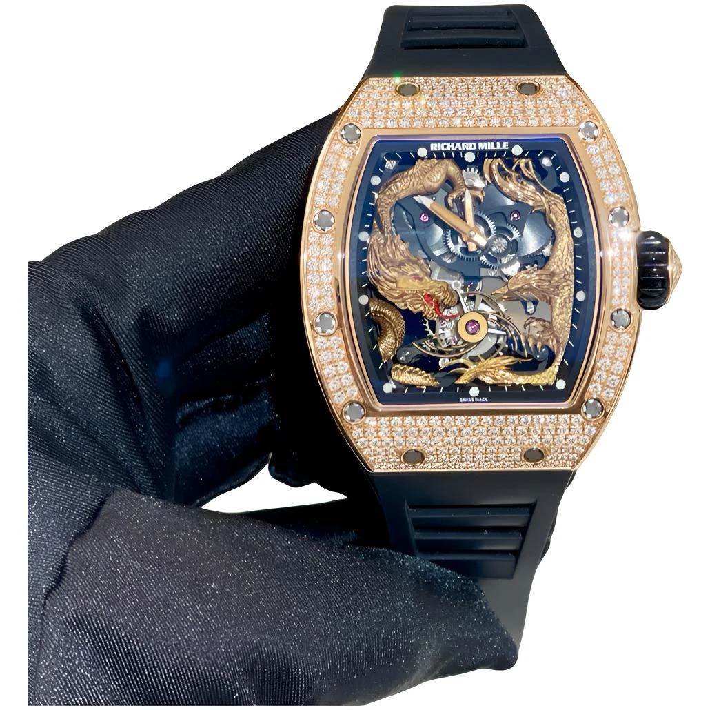 99新 Richard Mille 理查德米勒RM57-01龙凤呈祥 2017年全套