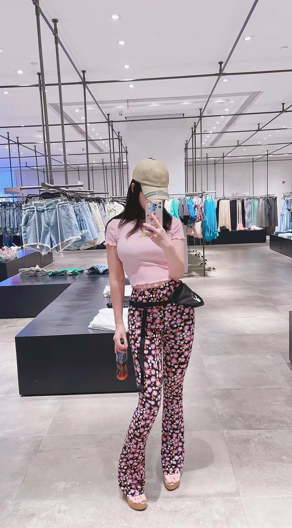 小松茉可外贸原单 默认瑕疵发货 女士卡通长袖T恤裙子 洋气衣服女