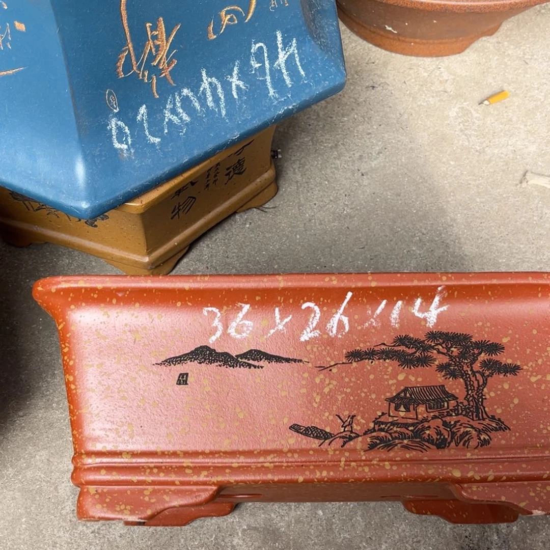 紫砂花盆盆景艺术