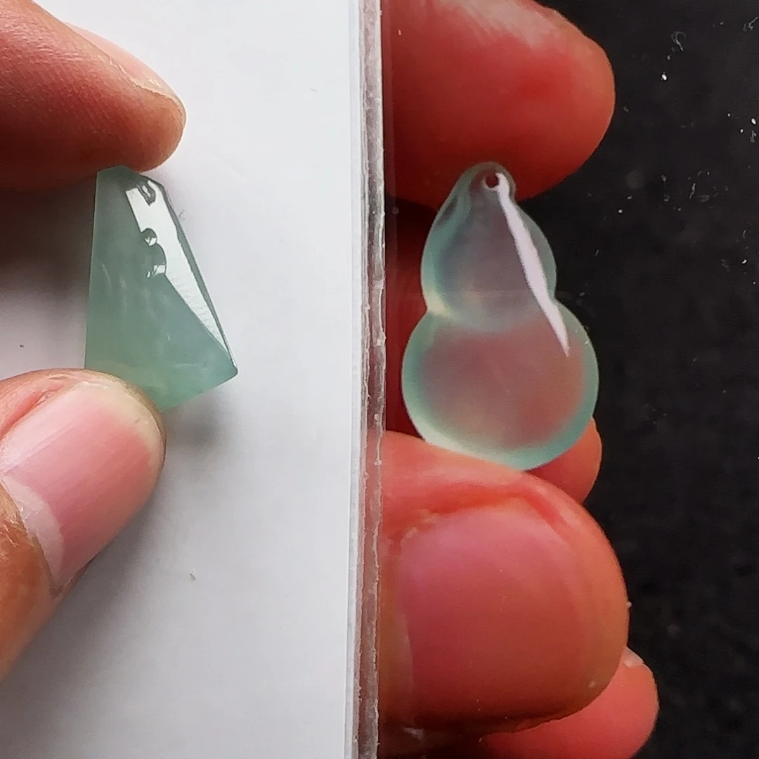 定制翡翠未镶嵌缅甸天然A货翡翠含老师工艺