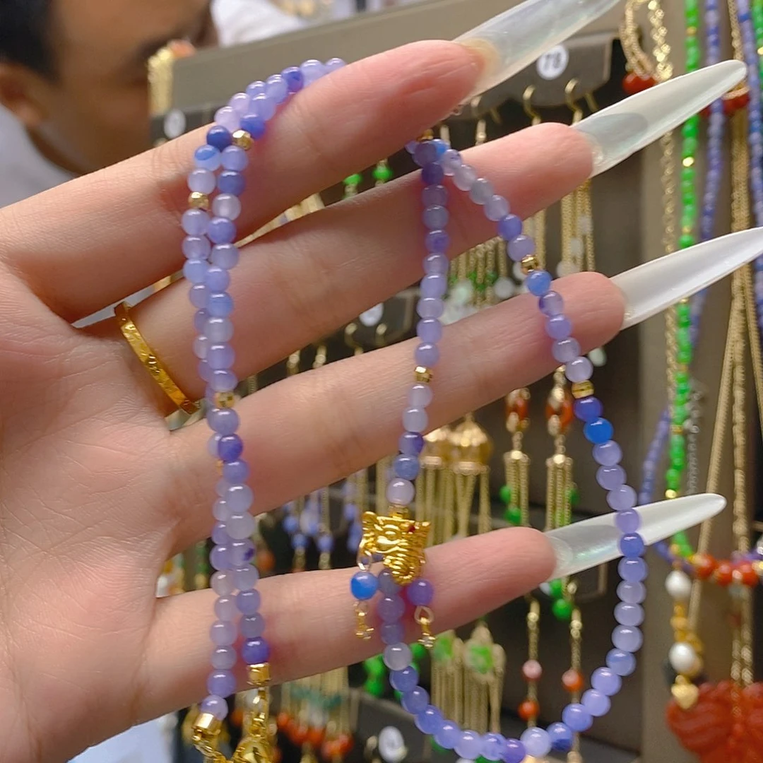 翡翠合金耳饰翡翠