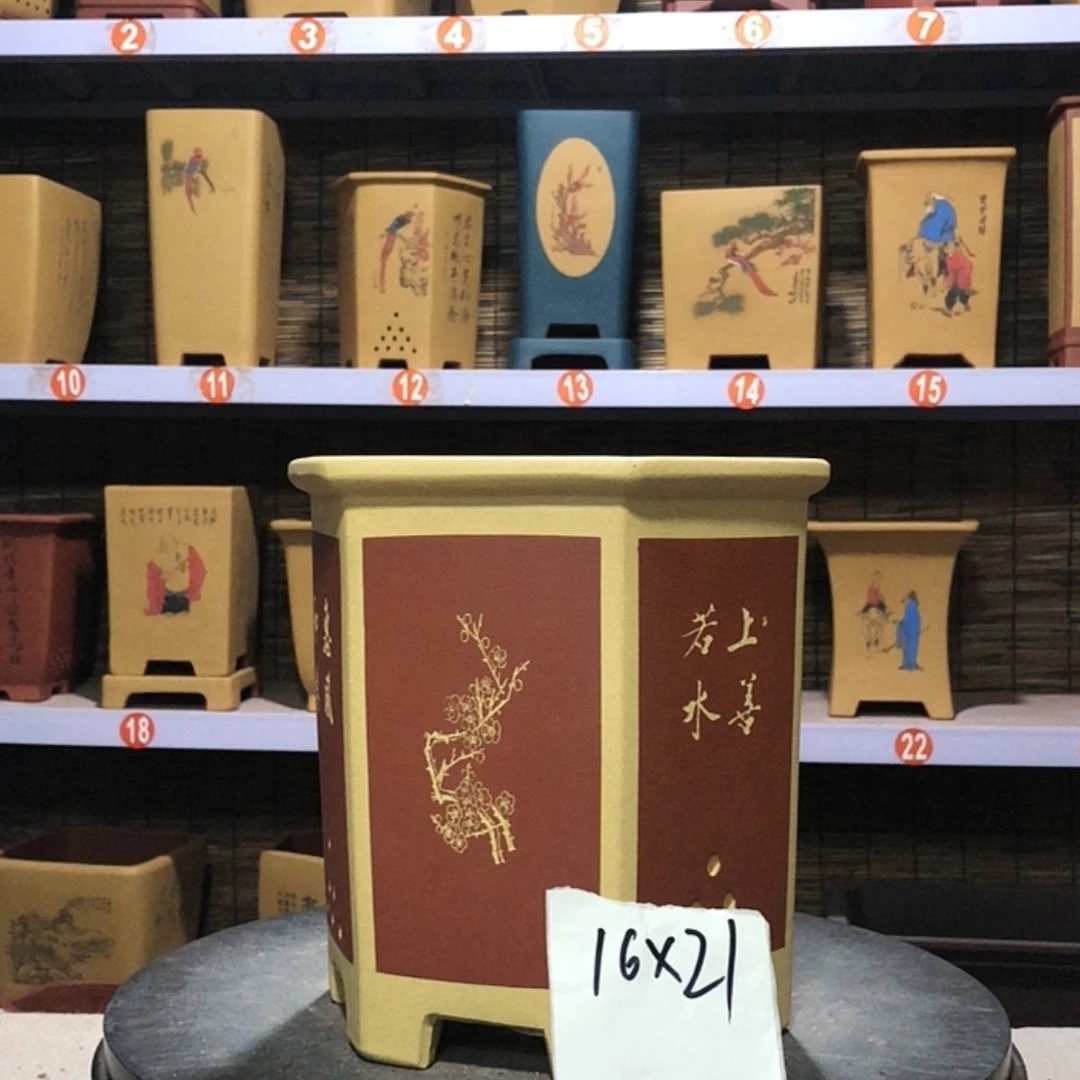 【闪购商品】紫砂花盆林*