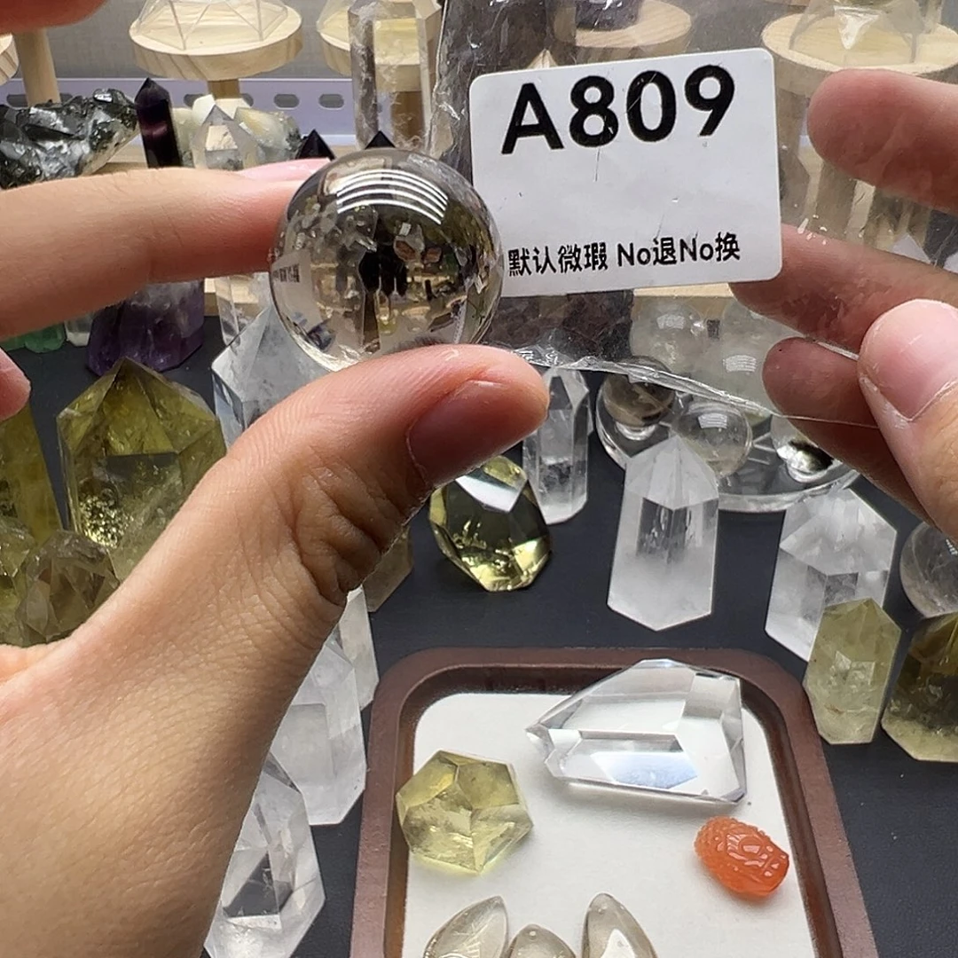 水晶天然水晶半成品未镶嵌默认微瑕