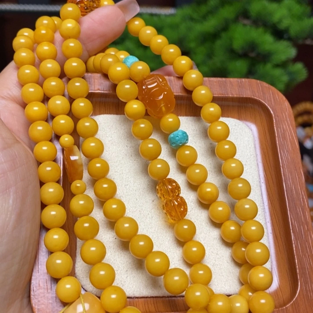 【闪购商品】手链蜜蜡未镶嵌手串