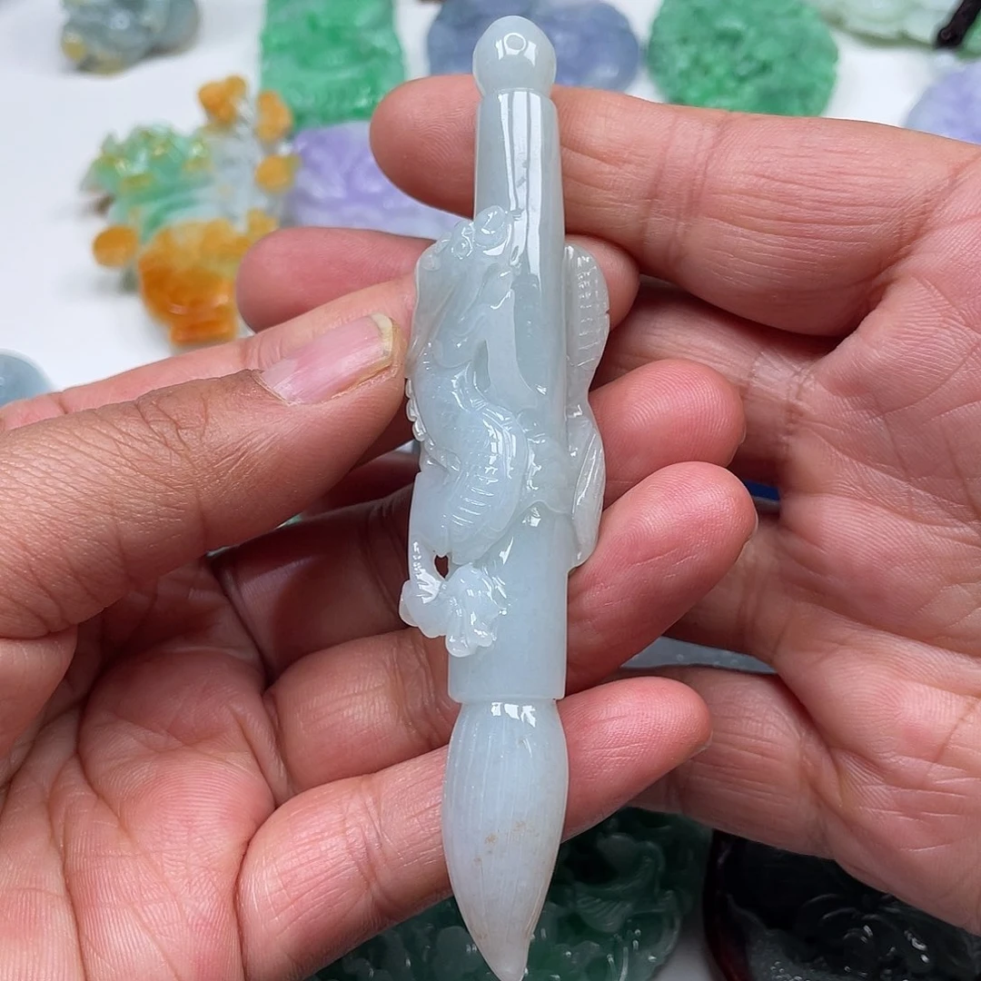 颈饰未镶嵌翡翠翡玉缘翡翠