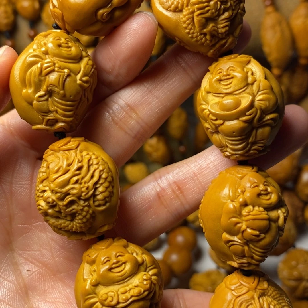 橄榄核手串/手链祥龙大弥勒