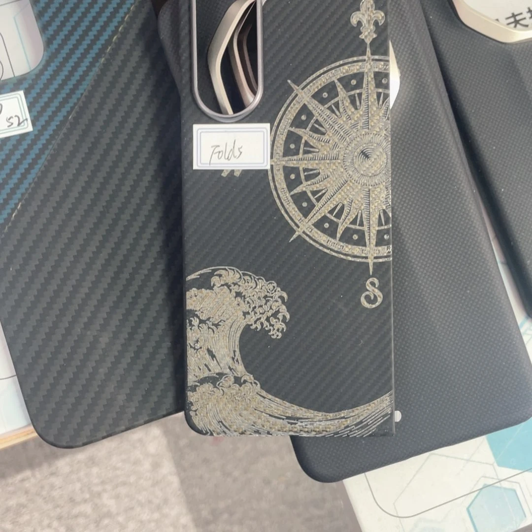 Fd5黑灰海浪罗盘无磁吸