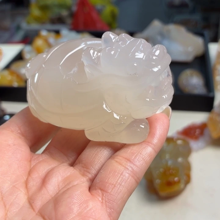 玛瑙/玉髓未镶嵌吊坠(不含链)