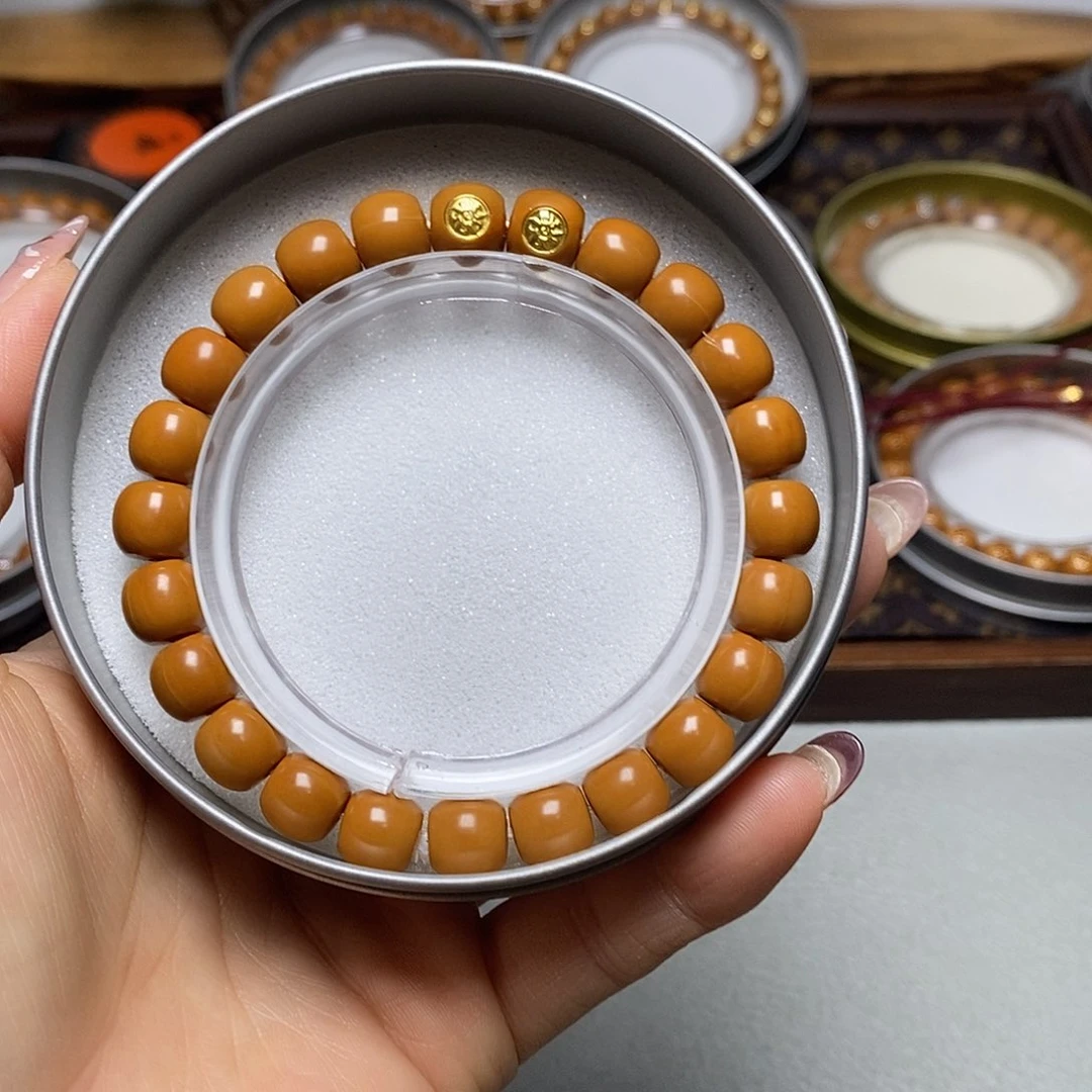 猴头核桃手串320号93左右18K双标小老型全品