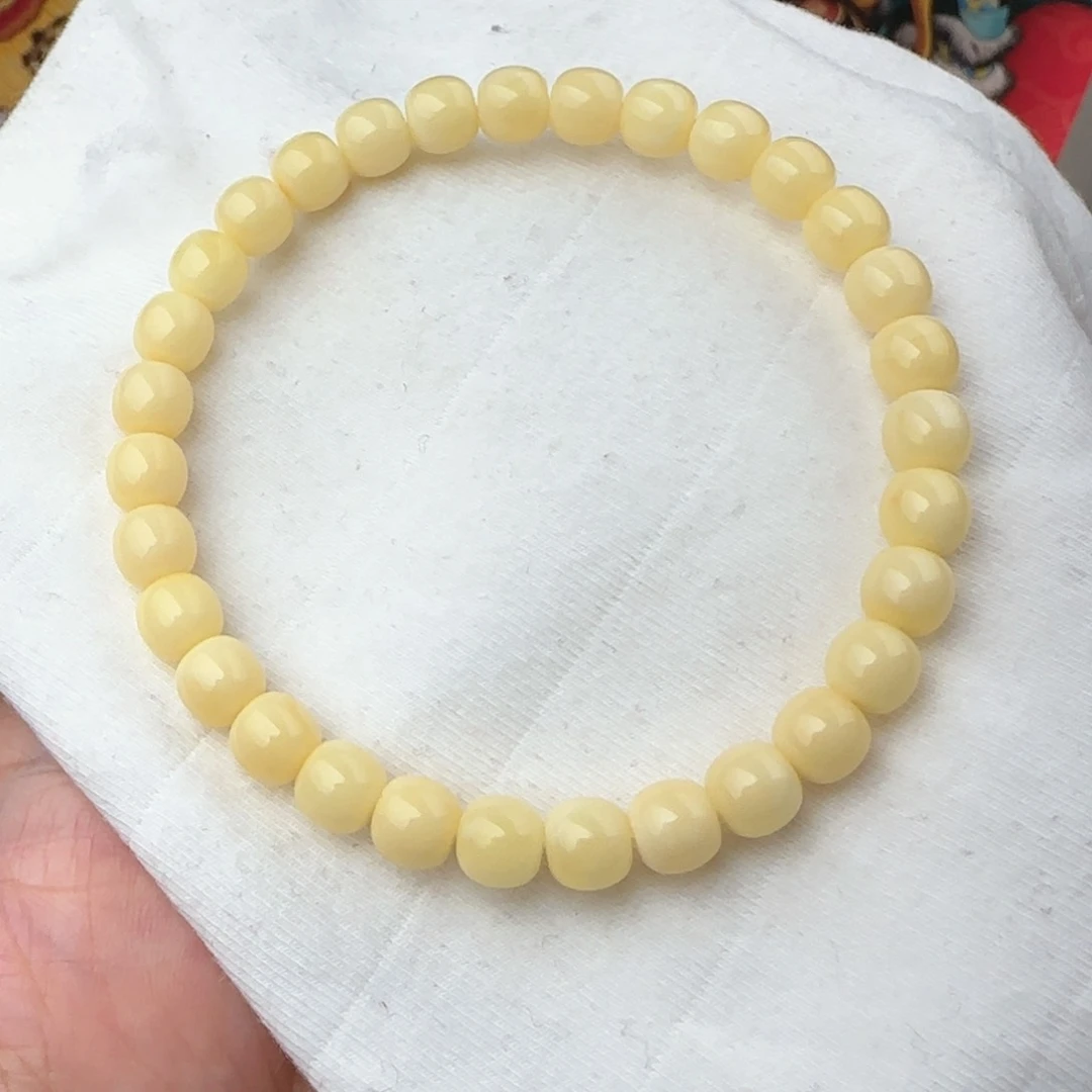 琥珀手链未镶嵌6.5咪