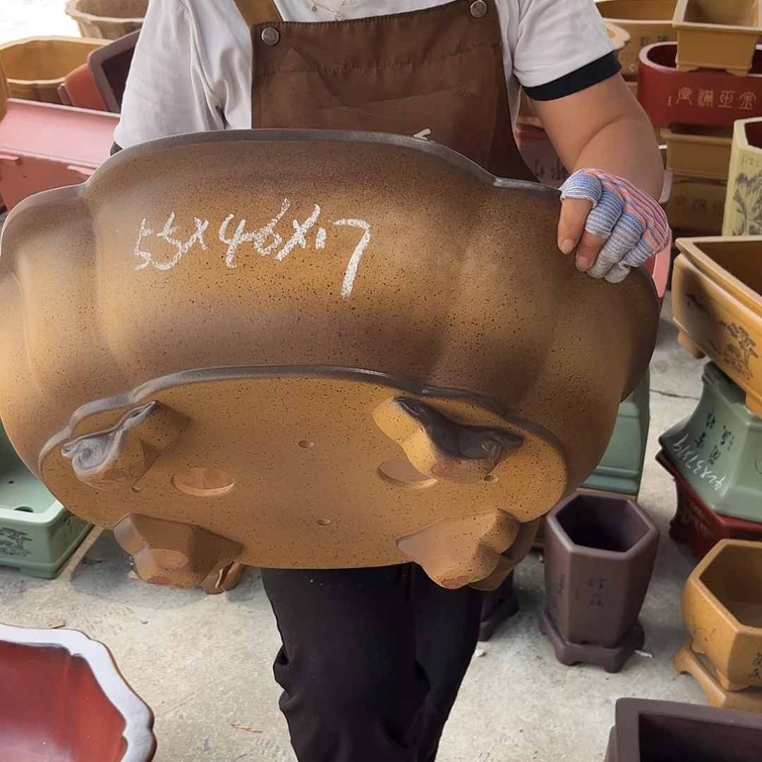 紫砂花盆盆景艺术