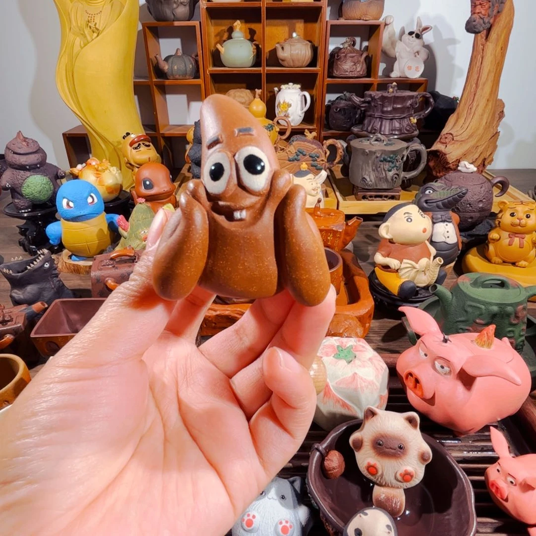 茶壶紫砂纯手工制作过程就是