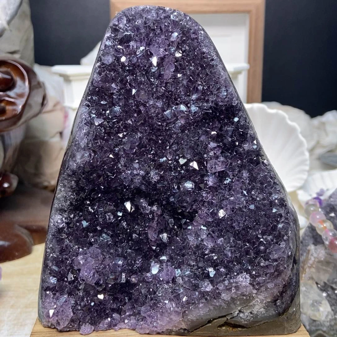 未镶嵌大型摆件（非配饰）紫晶