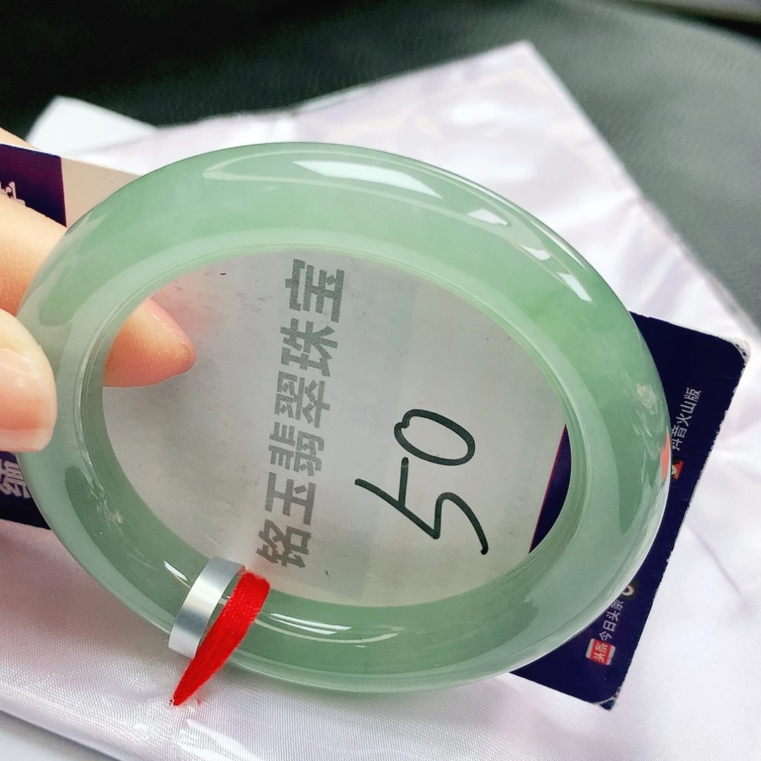 翡翠未镶嵌手镯缅甸天然a货翡翠手镯