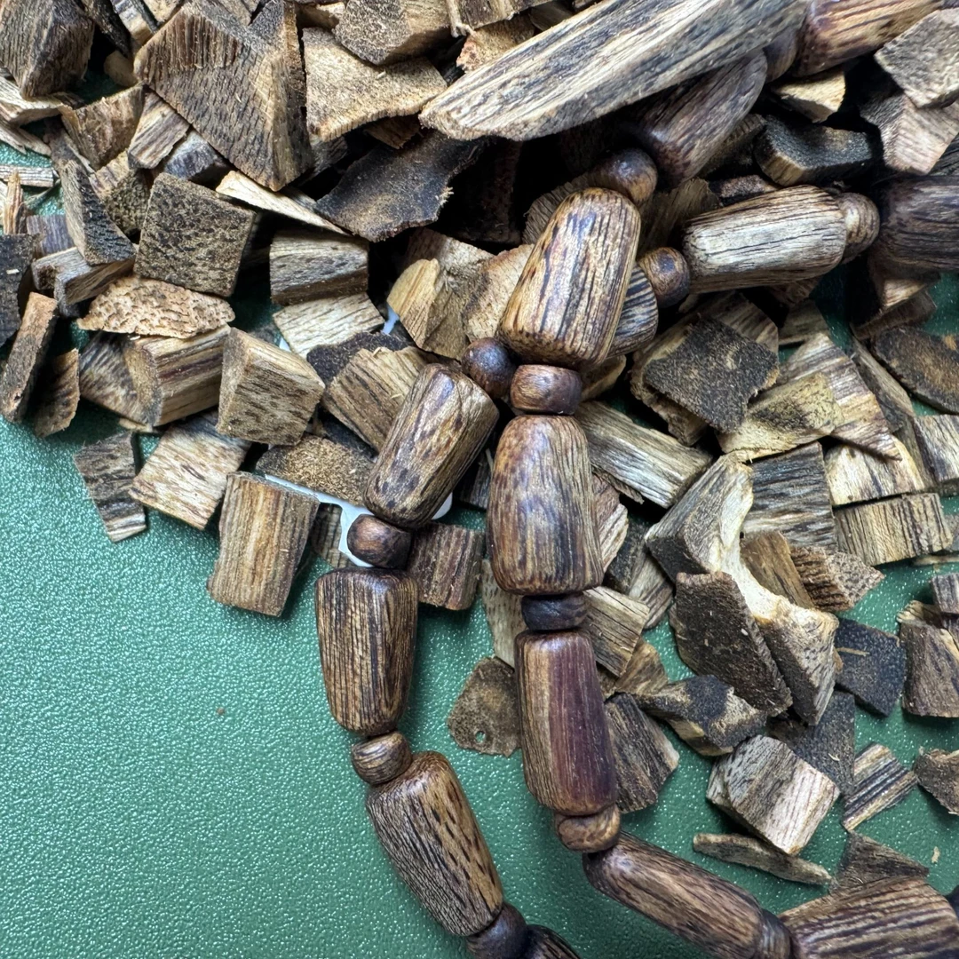 沉香碎屑水滴隔片单圈多样性发货3g