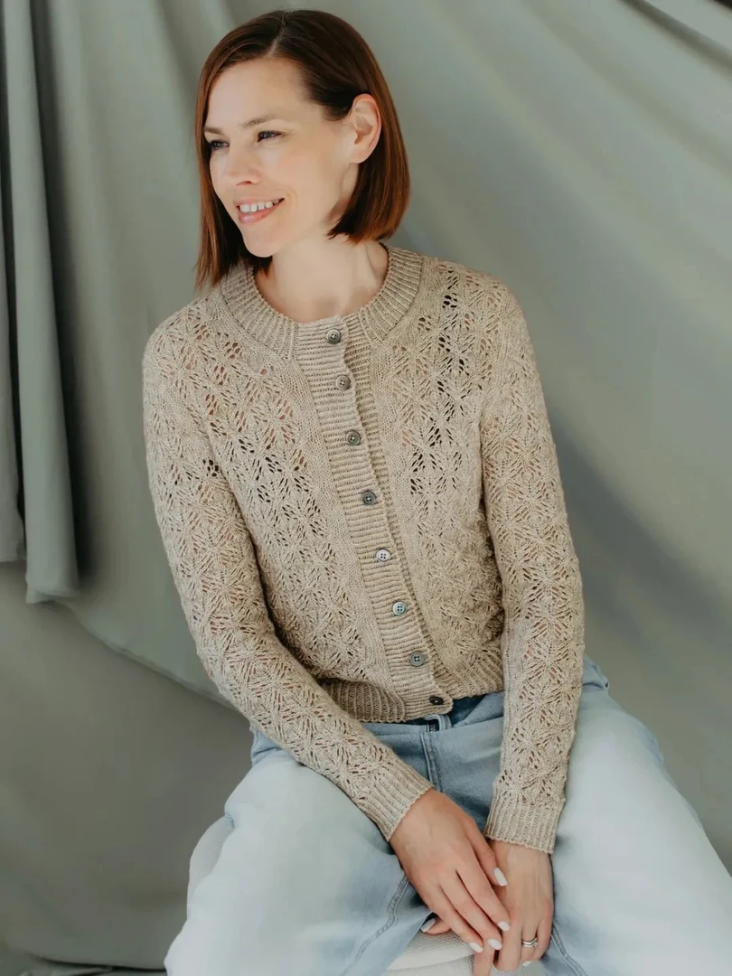 LANG VAYA诺拉外套材料包棉线编织线DIY非成品