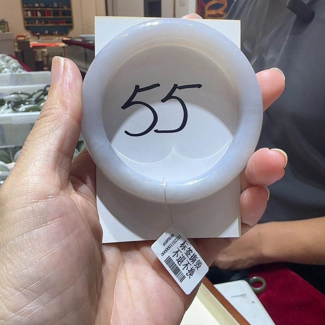 和田玉未镶嵌手镯527