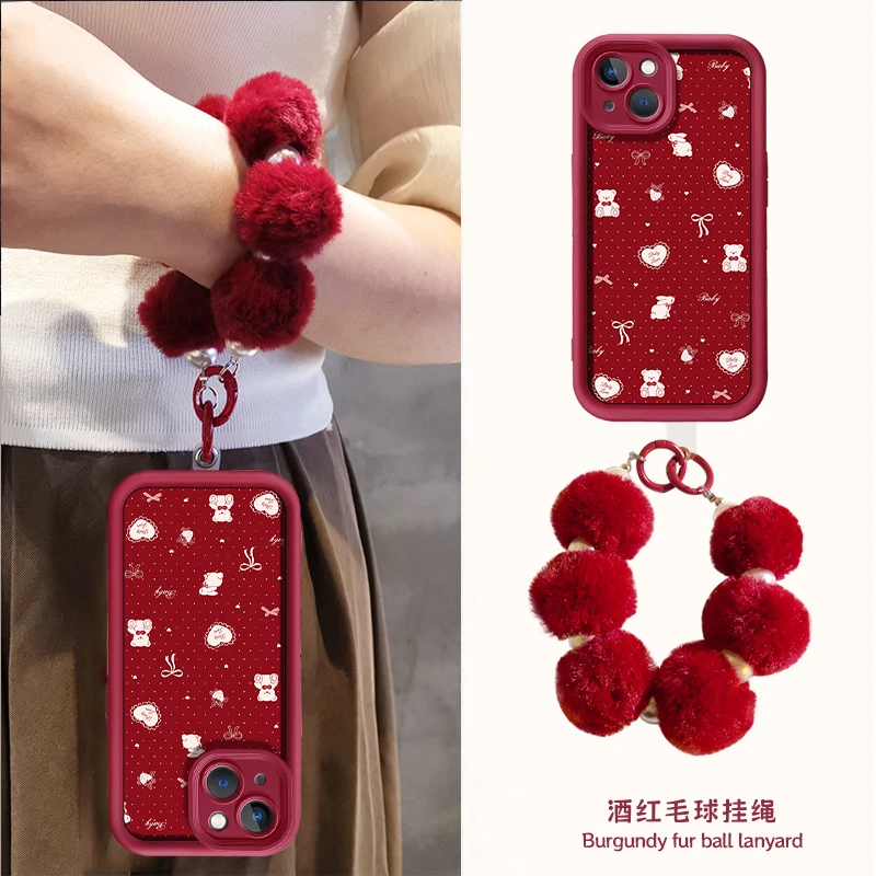 【苹果/华为/荣耀/OPPO/vivo小米】波点玩偶天眼阶梯男女手机壳