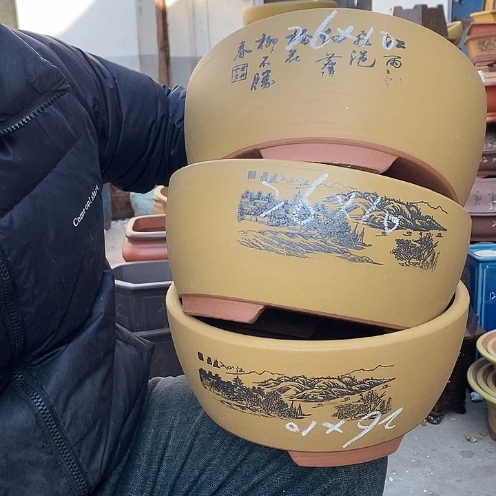 花盆紫砂宜兴紫砂