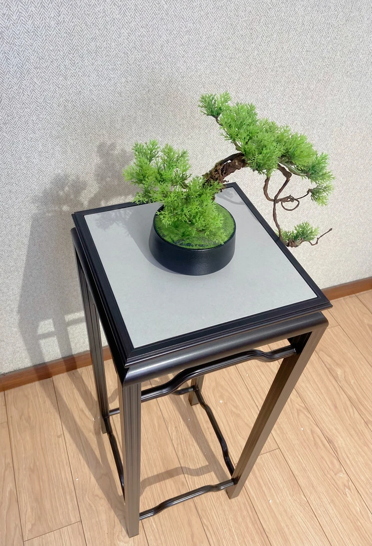 加强升级版铝合金盆景架新中式轻奢简约玄关花架明式连桥花架