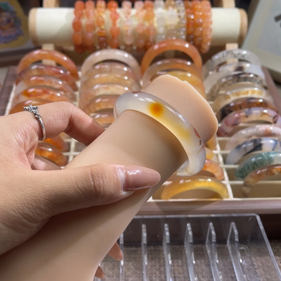 手镯玛瑙/玉髓合金53.2