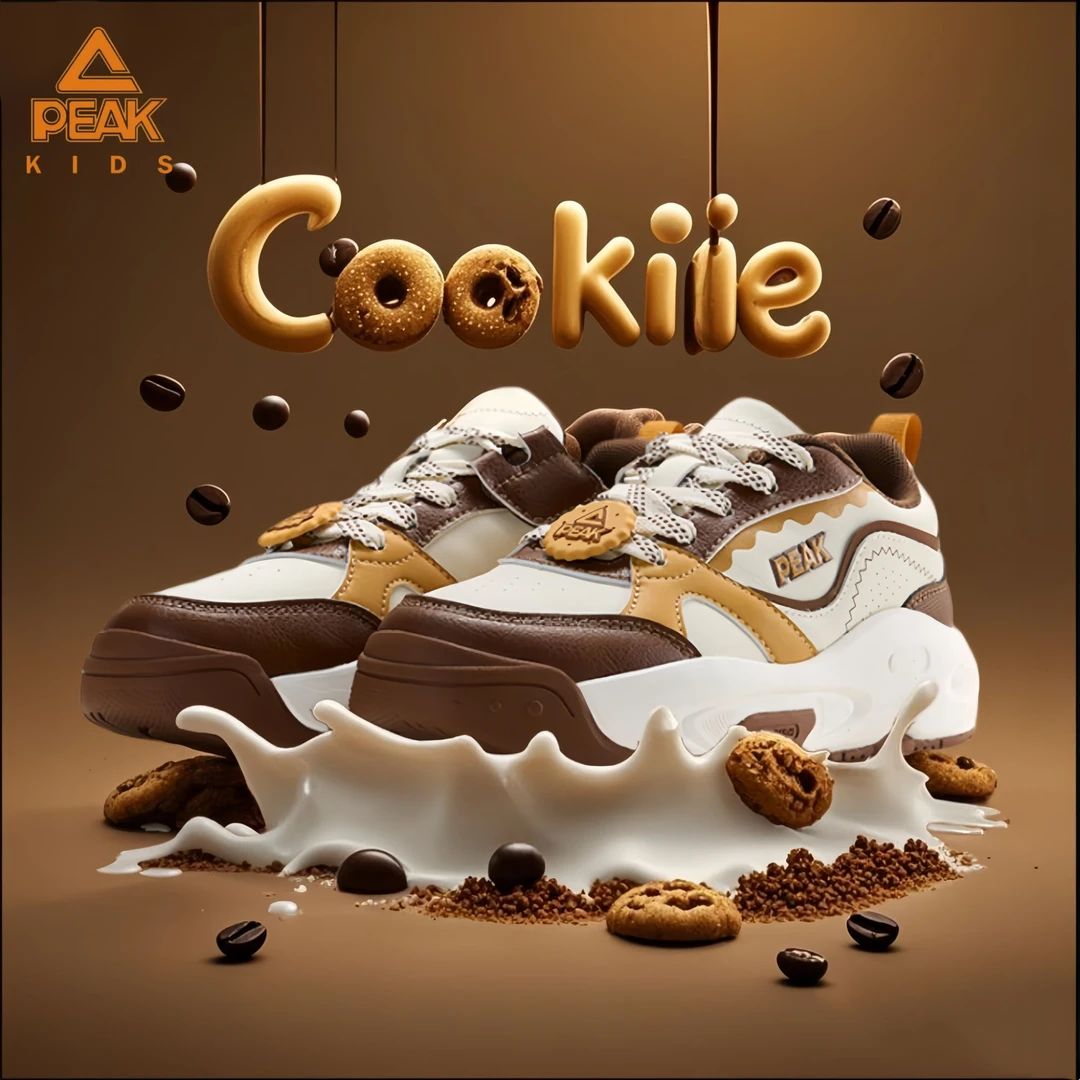 Peak/匹克态极舒芙蕾时尚百搭增高厚底面包生活板鞋DEKT53570B