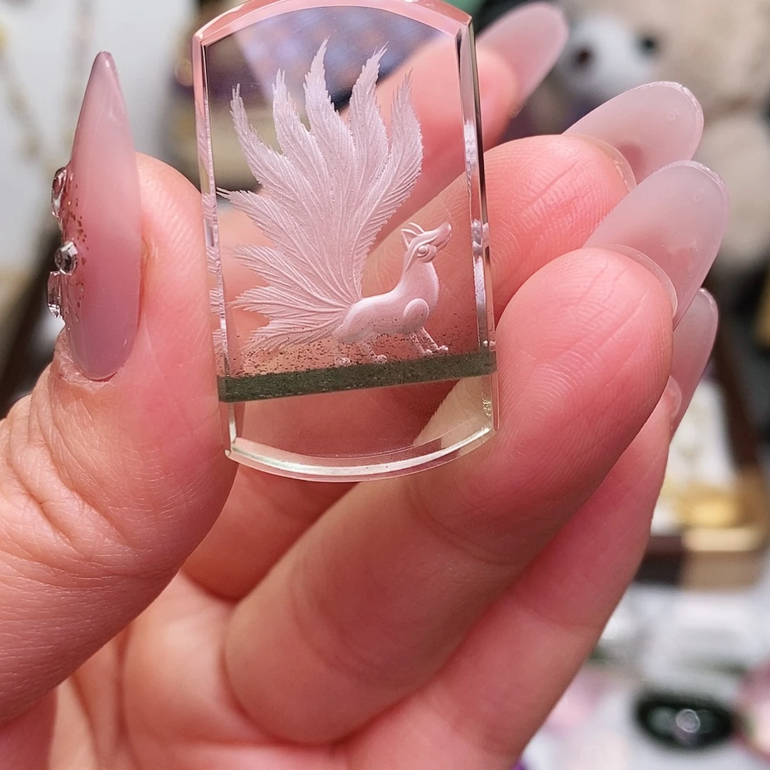 未镶嵌吊坠(赠链)水晶