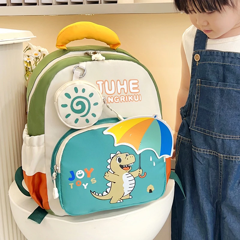 幼儿园书包轻便百搭儿童双肩背新款婴幼儿可爱风女孩时尚休闲背包