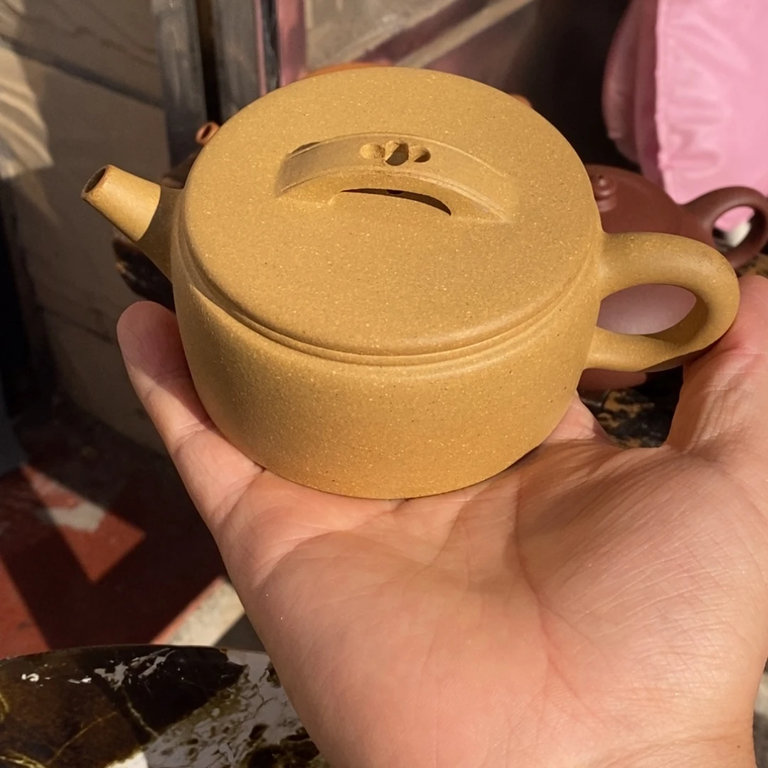 紫砂茶壶微瑕汉瓦160容量