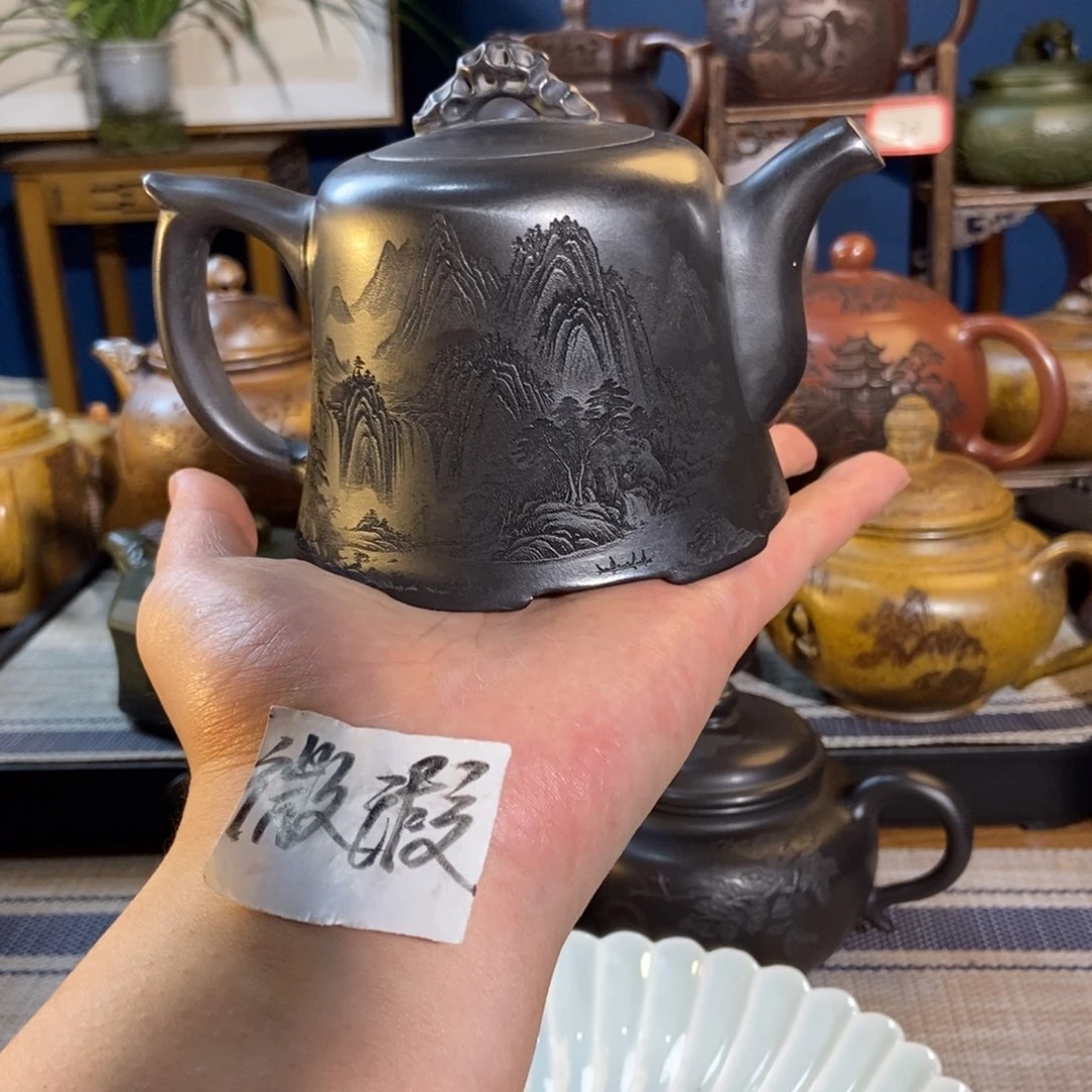 茶壶紫砂 紫砂艺术微瑕疵