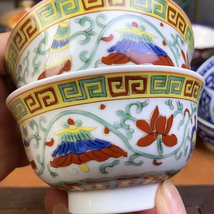 景德镇陶瓷藏式茶碗