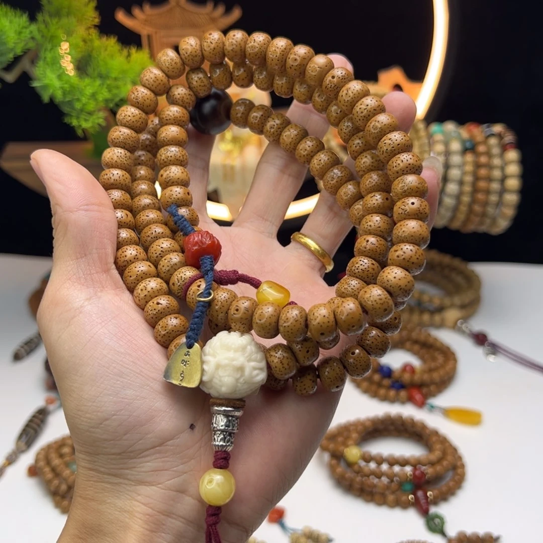 星月菩提手串深****司星月菩提10×8