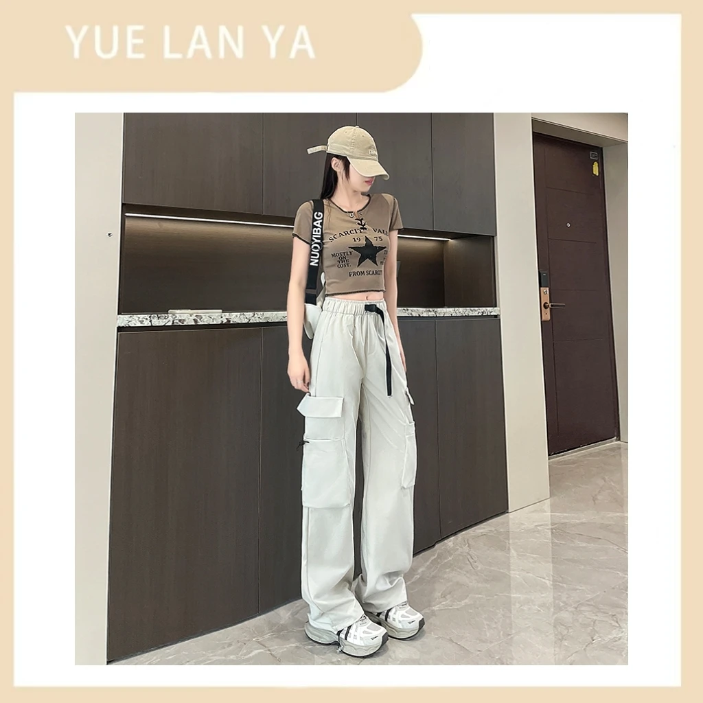 240G重磅面料夏季新款美式潮流户外休闲工装裤2502.P