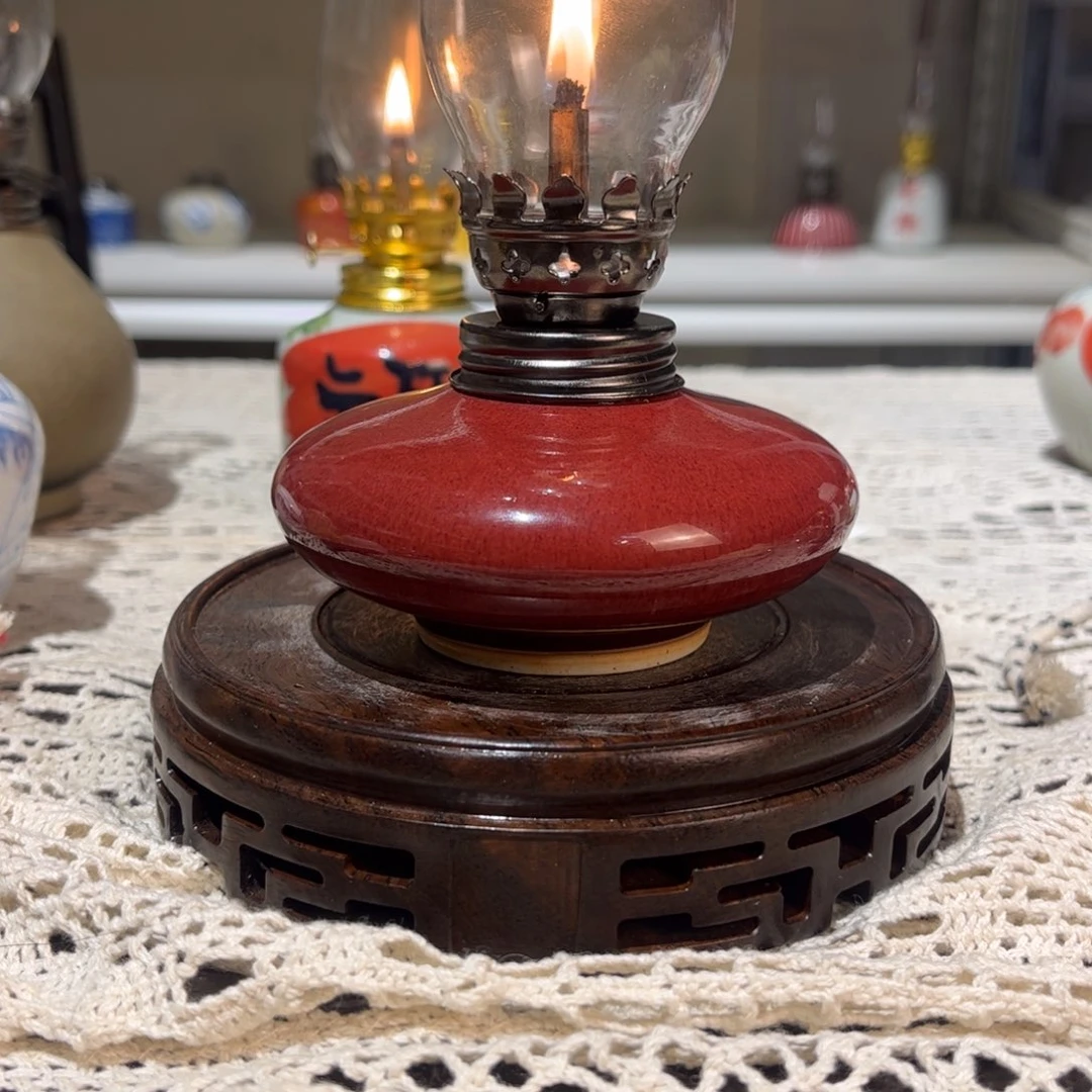 摆件景德镇陶瓷香薰灯