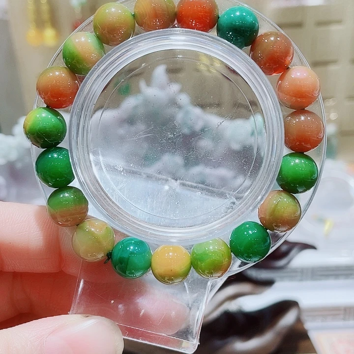 玛瑙/玉髓未镶嵌手链天然时尚盐源玛瑙手串