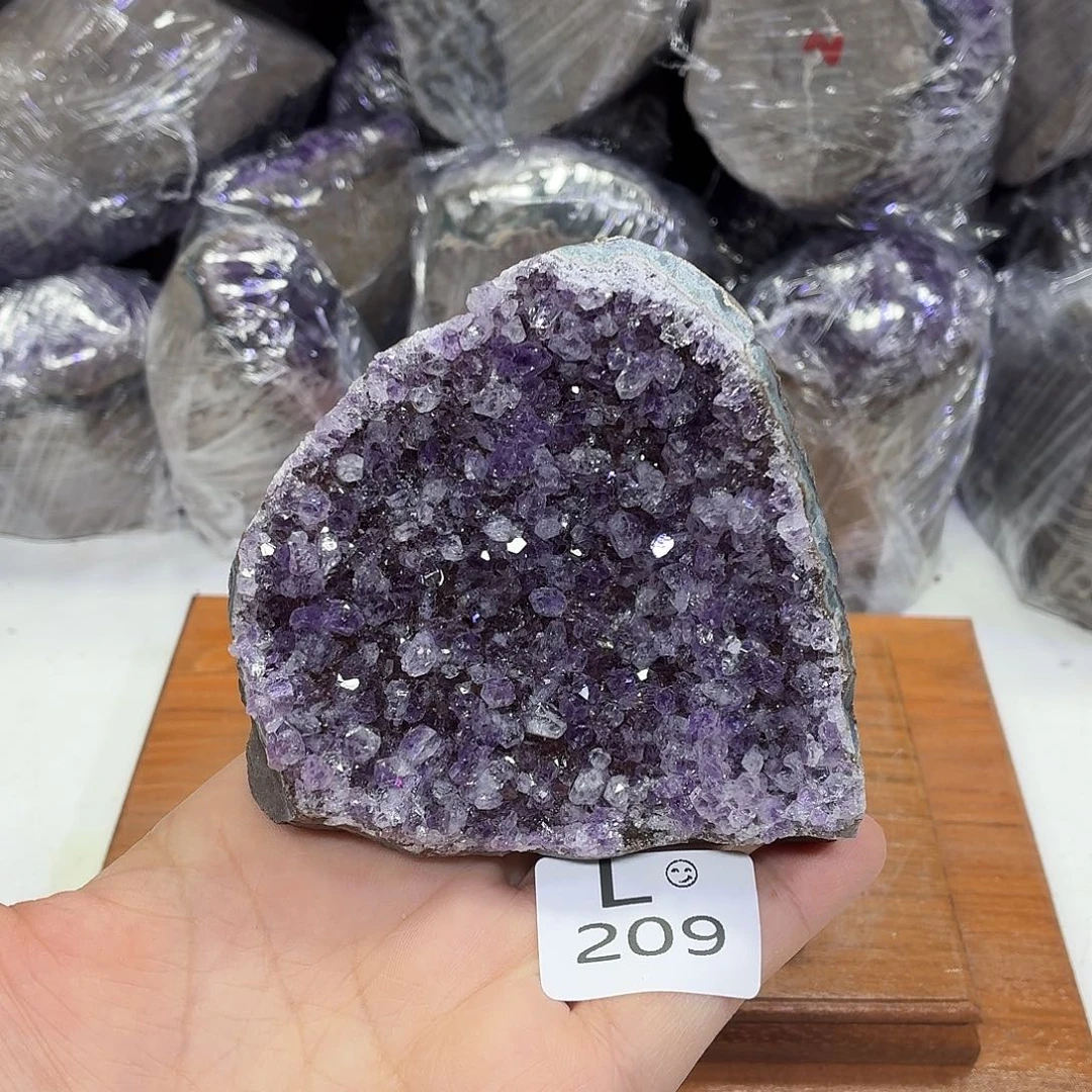 摆件水晶未镶嵌天然紫水晶