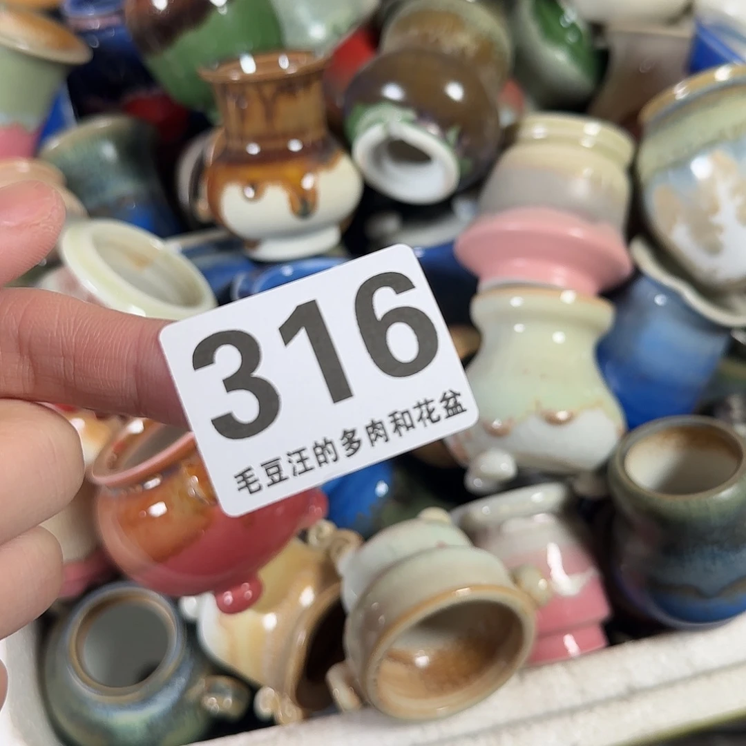 316 瑕疵特惠 六只盆 no退no换